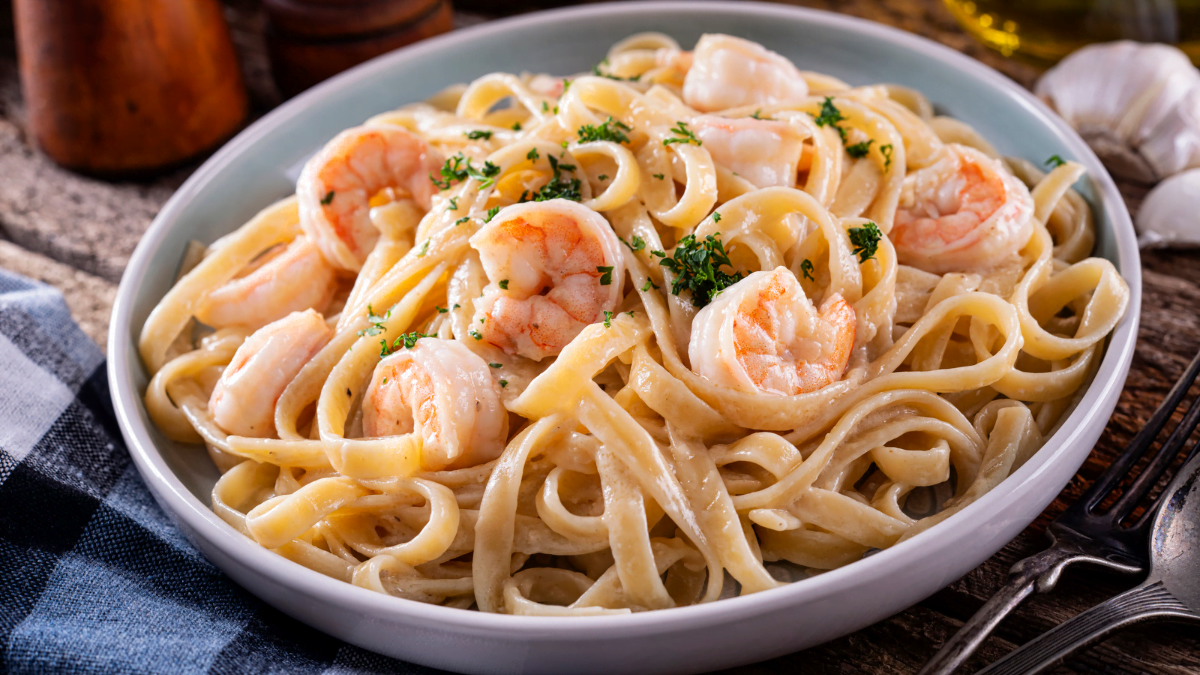 Shrimp Alfredo